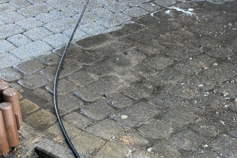 Kostka przed czyszczeniem